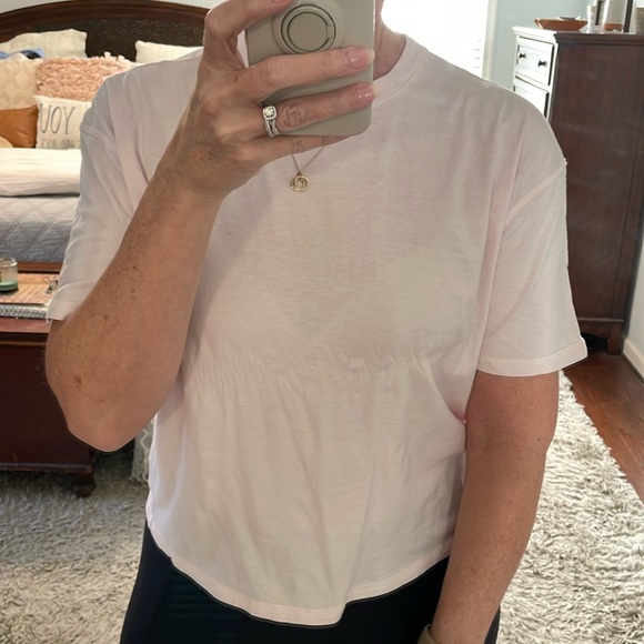 Light Pink Wild Fable Cropped T-shirt Size S - Picture 3 of 8